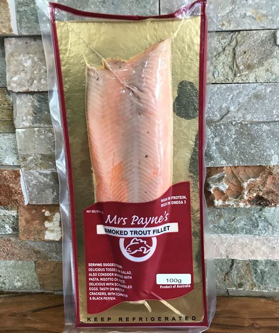 Picture of MRS PAYNE'S SMOKED TROUT FILLET 180g