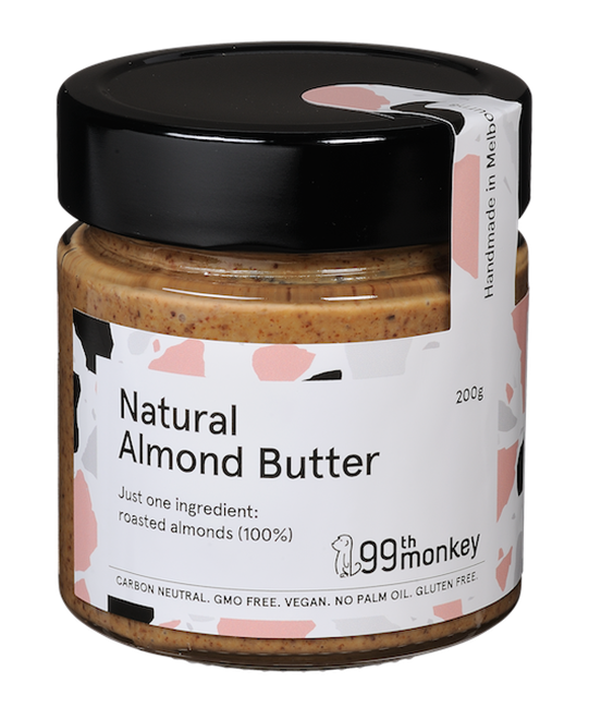 Picture of 99TH MONKEY NATURAL ALMOND BUTTER 200g