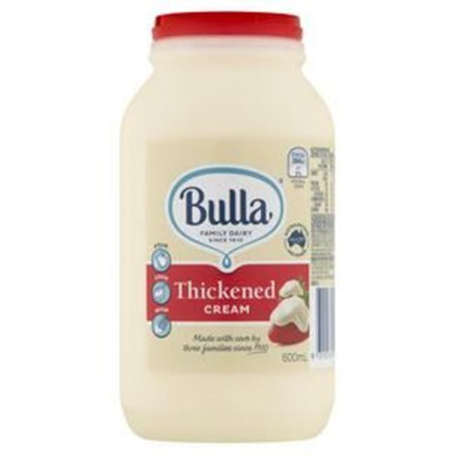 Bulla Thick Cream 600ml Village Fruits Mt Eliza 