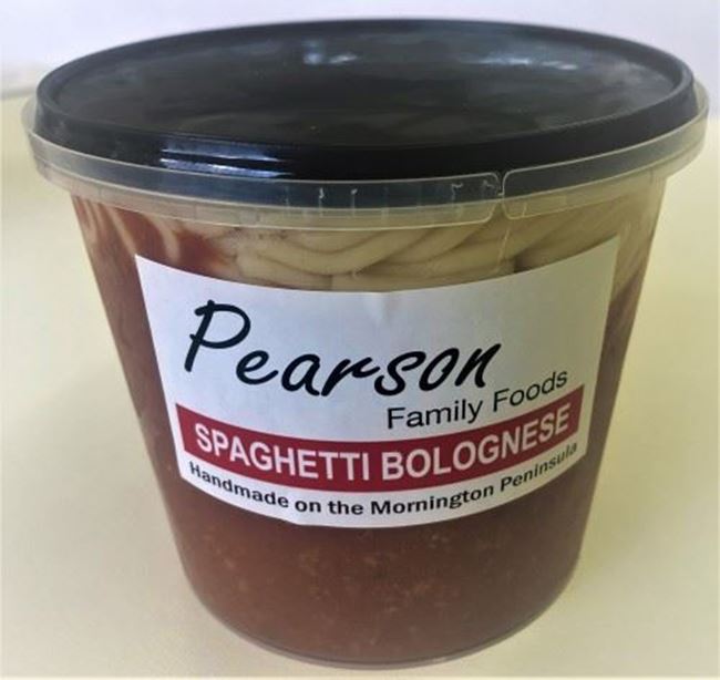 Picture of PEARSON FOODS SPAGHETTI BOLOGNESE 650g