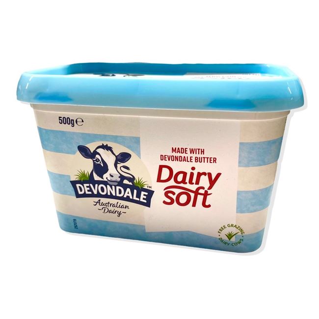 Picture of DEVONDALE DAIRY SOFT BUTTER 500g
