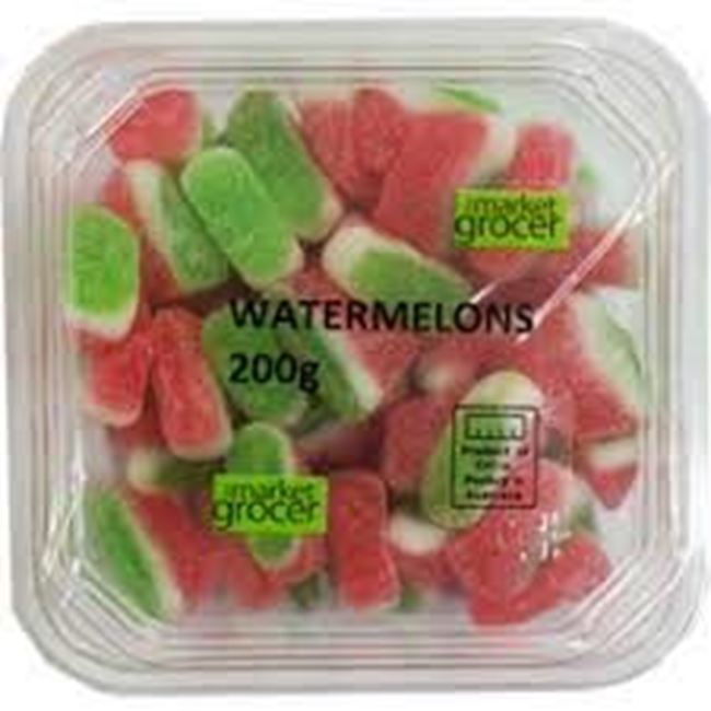 Picture of THE MARKET GROCER WATERMELONS 200g